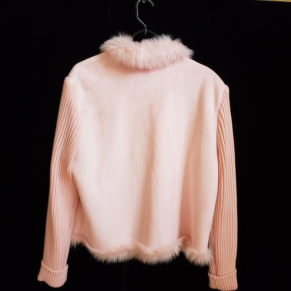 Montanaco Sweaters Montanaco Faux Fur Lined Sweater L Poshmark